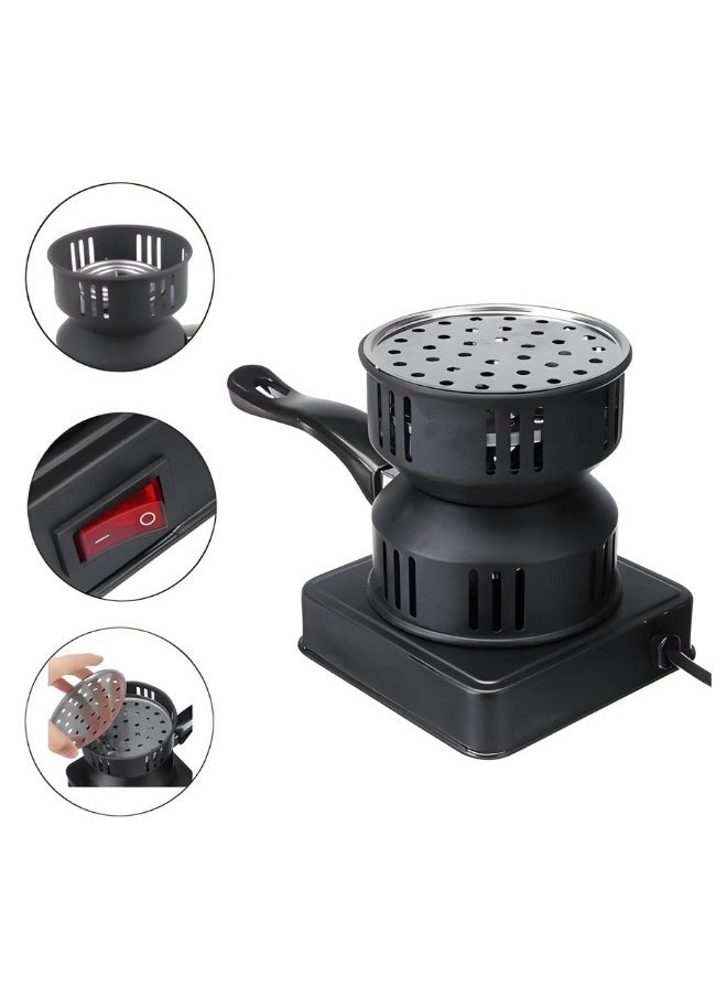 Denx Electric Charcoal Starter, Fire Burner Stove - Removable Handle - For Boiler BBQ, Fire Entry And Coal Burner  - Image 5