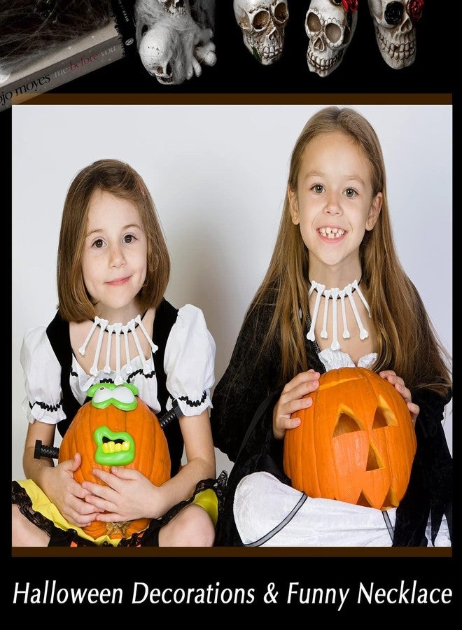 TORINALITAL 120PCS Mini Plastic Bones, White Bones Halloween Decor, Small Plastic Bones for Gathering Decoration Caveman Theme Costume Supplies - Image 5