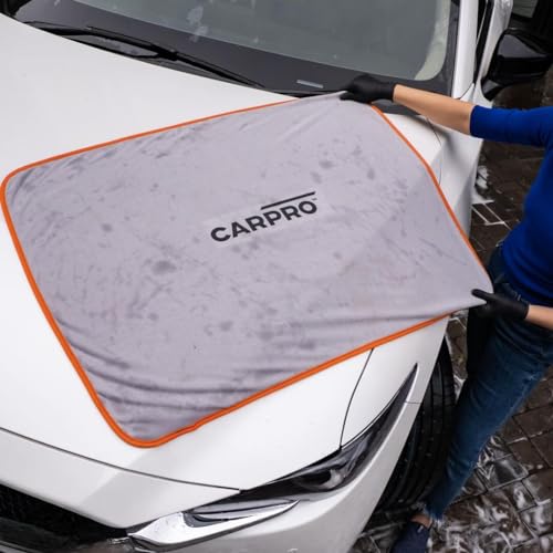 CARPRO DHydrate Drying Towel: Car Wash Towel for Spotless Shine, Microfiber Edge, Lint & Tag Free, Cleaning Cloth - 28" x 40" (Pack of 1) - Image 4