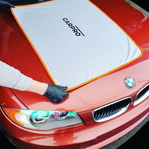 CARPRO DHydrate Drying Towel: Car Wash Towel for Spotless Shine, Microfiber Edge, Lint & Tag Free, Cleaning Cloth - 28" x 40" (Pack of 1) - Image 2