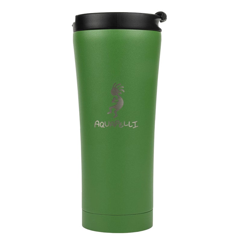 Aquapelli Vacuum Insulated Travel Coffee Mug  16 ounces  Willow Green - Image 1