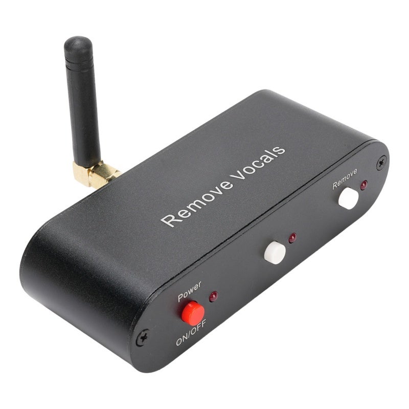 Karaoke Vocal Remover: 3.5mm AUX Bluetooth 5.0 Receiver, Real Time Vocal Cancellation, Adjustable Levels - Multi Functional Audio Adapter for Phone, Computer, Speakers, Karaoke Machines - Image 2