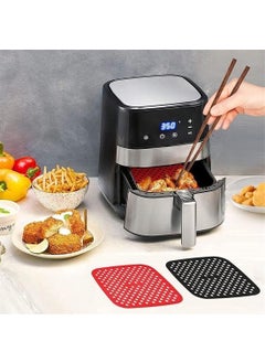 5DM Colorful Heat Resistant Washable Silicone Oven and Airfryer Square Baking Mat 21.5 cm  - Image 5