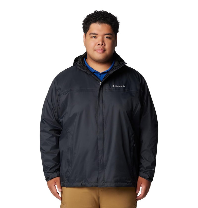 Columbia Mens Watertight II Waterproof Rain Jacket Black XXLarge