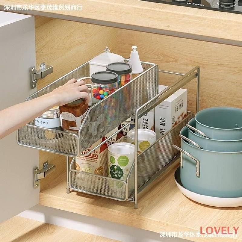 Slide-out Cabinet Organizer - Image 4