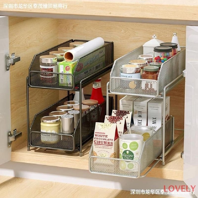 Slide-out Cabinet Organizer - Image 2