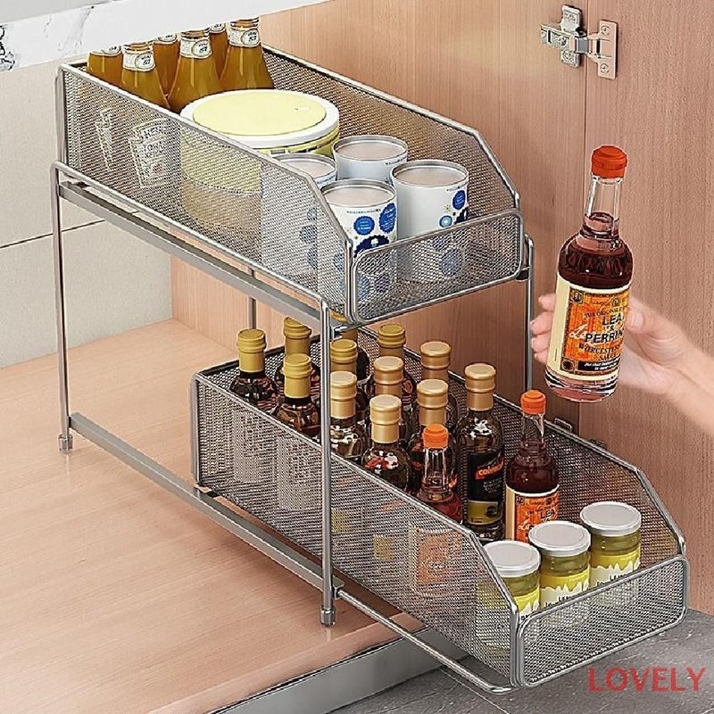 Slide-out Cabinet Organizer - Image 1