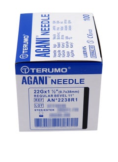TERUMO Terumo Agani Needle 22G x 1 1/2 (0.7 x 38mm)  - Image 1