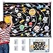 BONNYCO Solar System for Kids Toys with 61 Felt Figures Space Montessori Toys Girls Boys Birthday Gifts Planets Felt Board for Toddlers Story Educational Kids Gifts 3 4 5 6 7 8 Years Christmas - Image 2