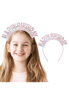 Birthday Crown Beautiful Headband Glitter Birthday Hairband Shiny Tiara Cute Hair Accessories Happy Birthday Crowns Fit Women Girls Party Take Photos Decorations Gifts (Pink) - pzsku/ZF935439E16B9690BD7C4Z/45/_/1718616498/8b42c711-e40b-4ca8-8b25-44a48cdb5717