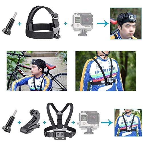 ADOFYS 40 in 1 Action Camera Accessory Kit Bundle Compatible for GoPro Hero 12/11/10/9/8/7/6/5/4/3/ SJCAM/Akaso/Apeman/Xiaomi Yi Action Camera - Image 5