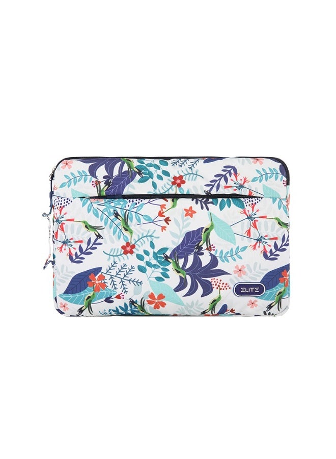 ELITE Laptop Sleeve 15.6" – Colorful Design with Fluffy Velvet Interior and Outer Pocket - Image 2