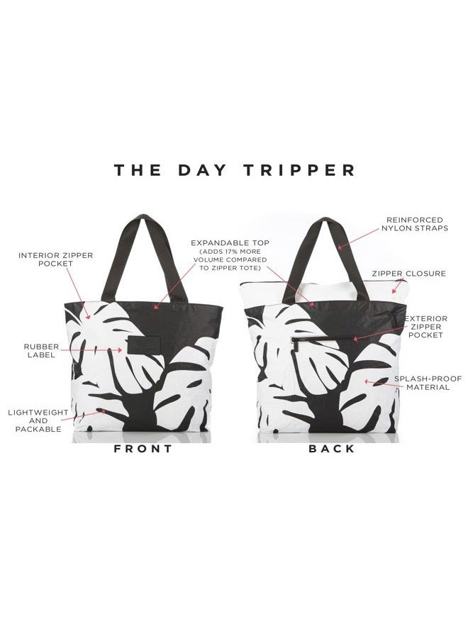 ALOHA Collection Totes, Monstera, Day Tripper Tote, Modern - Image 4