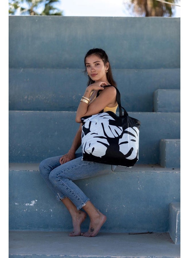 ALOHA Collection Totes, Monstera, Day Tripper Tote, Modern - Image 3