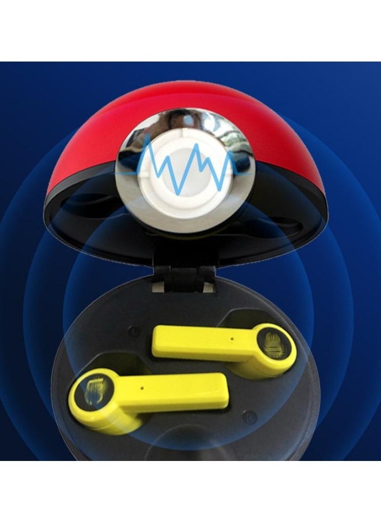 A little red earphone TWS True Wireless Bluetooth Earphone
