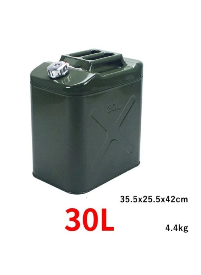30L Barrels Can Gas Spare Container Anti-Static Can Square Fuels Container Leak Proof Portable Tank Fuel - Image 5