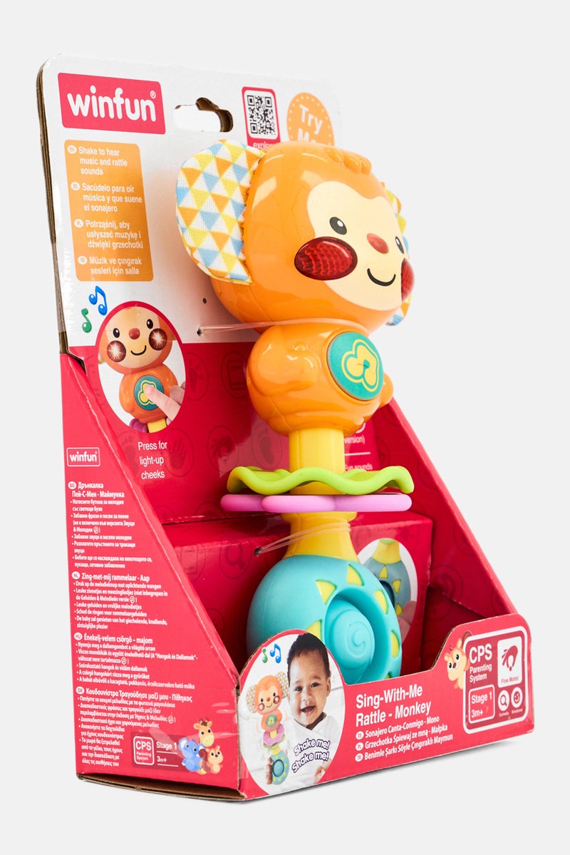 WinFun Sing With Me Rattle Monkey - Image 2
