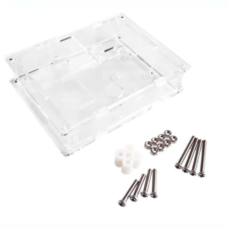 Clear Acrylic Case Cover for LCR T4 Transistor Tester Diode Capacitance Meter - Image 1