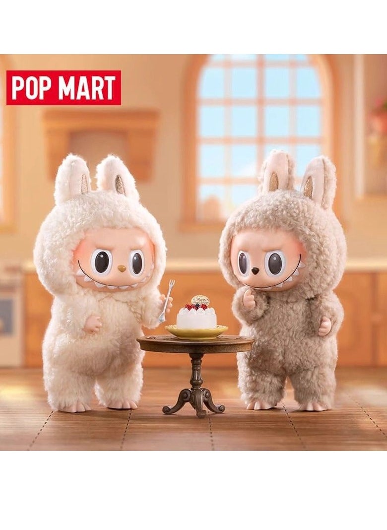 General - POPMART POP MART LABUBU Labu vinyl face plush blind box Macaron 1 single box - Image 1
