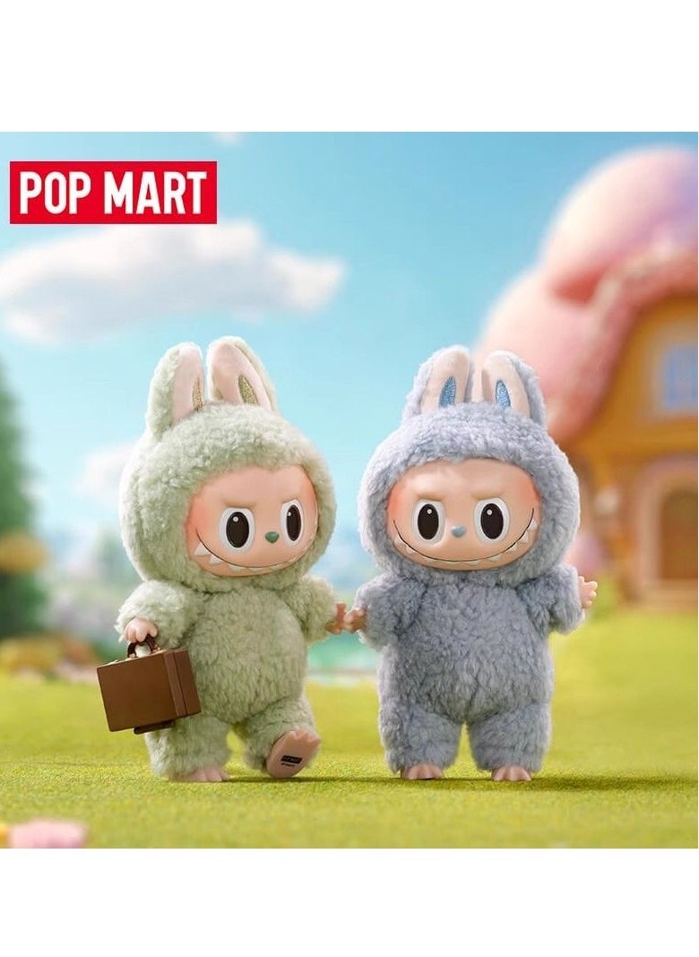 General - POPMART POP MART LABUBU Labu vinyl face plush blind box Macaron 1 single box - Image 1