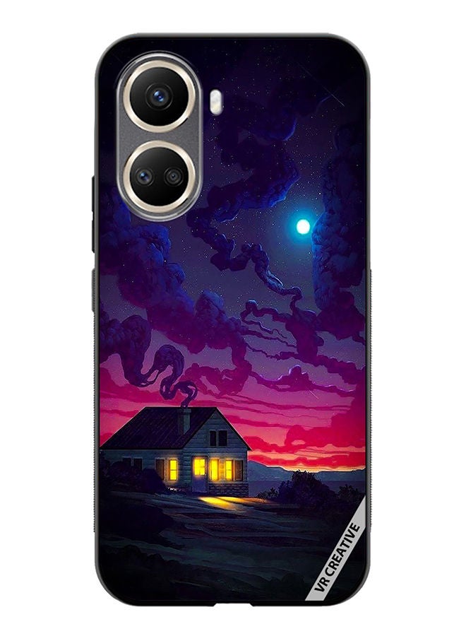 VR CREATIVE Protective Case Cover For Huawei Nova 10 SE House Design Multicolour - Image 1