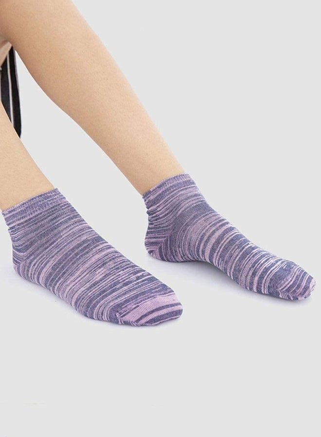 Carina Cotton Ankle Socks - 3 Pairs - Image 2