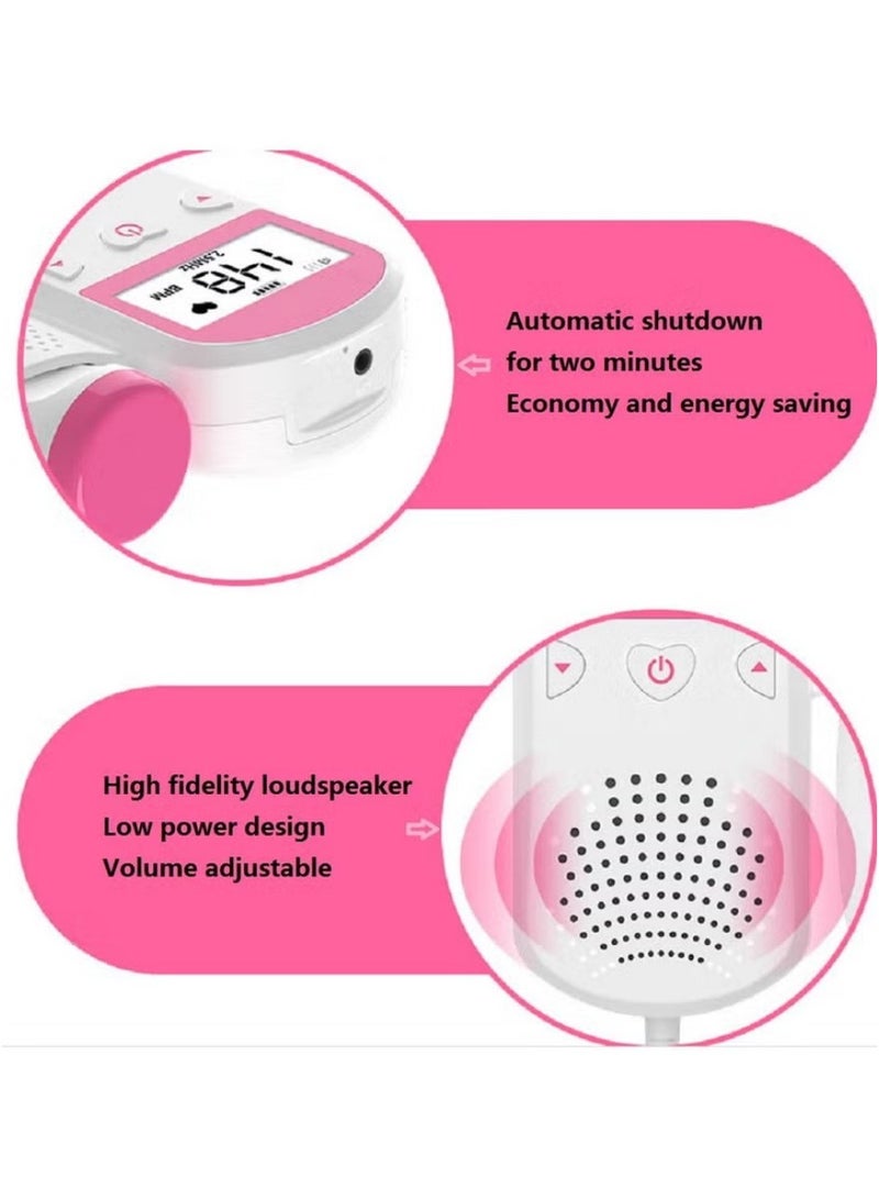 General Portable Fetal Doppler Ultrasound Baby Heart Rate Monitor  - Image 4