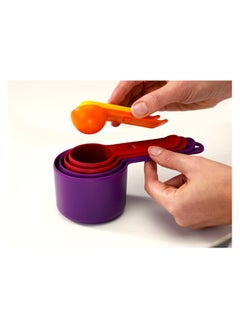 Joseph Joseph 40019 Nest Measuring Cup Set 8 Pieces Multi Colour  - Image 3