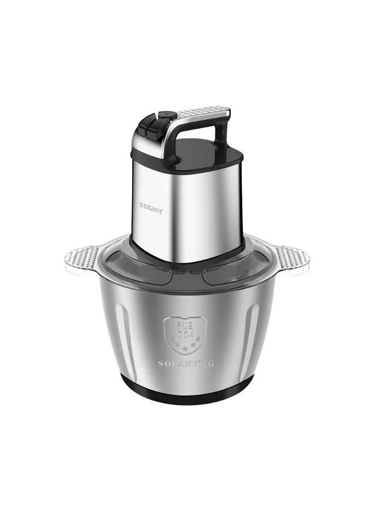 SK-7044A Sokany Stainless Steel Kubba Maker, 3.5L, 900W – Electric Meat and Dough Maker for Kubba, Kebbe, and More