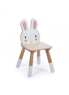 Tender Leaf Toys - Forest Table and Chairs Collections - Adorable Kids Size Art Play Game Table and Chairs - Made with Premium Materials and Craftsmanship for Children 3+ (Forest Fox Chair)