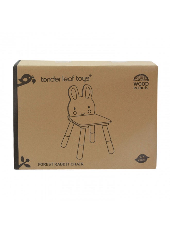 Tender Leaf Toys - Tender Leaf Toys - Forest Table and Chairs Collections - Adorable Kids Size Art Play Game Table and Chairs - Made with Premium Materials and Craftsmanship for Children 3+ (Forest Fox Chair) - Image 1