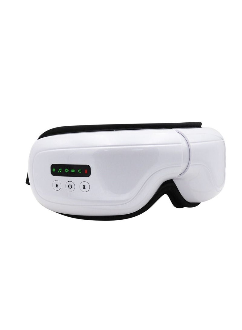 Generic Eye Massager with Heat, Portable Bluetooth Music Rechargeable Eye Heat Massager for Relieve Eye Strain  - Image 1