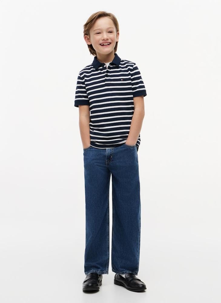 TOMMY HILFIGER Essential Regular Fit Flag Embroidery Polo Shirt - Image 4