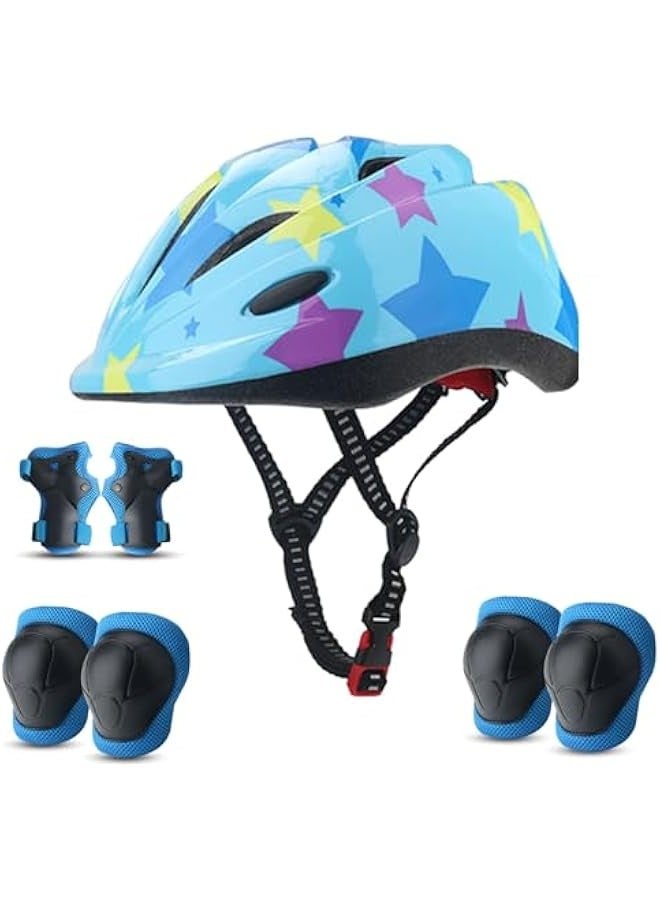 TRASSLE Kids Helmet Boys Girls Lightweight Bike Helmet for Cycling Scooter Skating, Multi-Sport Safety Protective Gear 2 3 4 5 Years Old Children Cute Cartoon Adjustable Helmet  - Image 1