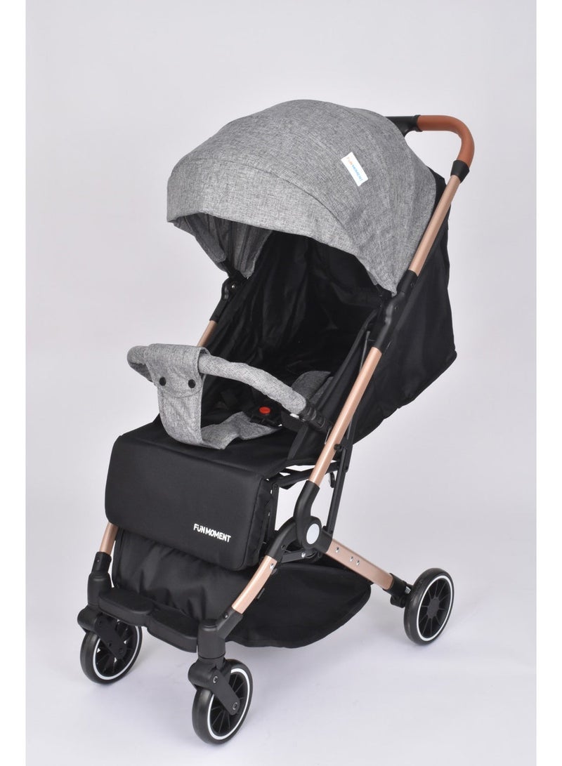 FUN MOMENT Lightweight and foldable travel stroller for kids - Image 2