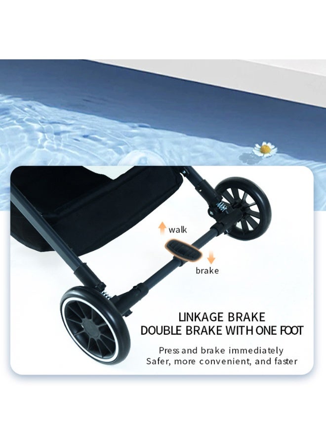 FUN MOMENT Lightweight and foldable travel stroller for kids - Image 3
