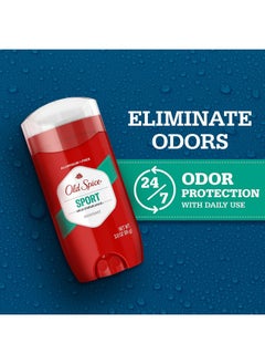 Old Spice Old Spice Aluminum Free Deodorant for Men, High Endurance Sport Scent, 24/7 Odor Protection, 3 oz (Pack Of 3)  - Image 2