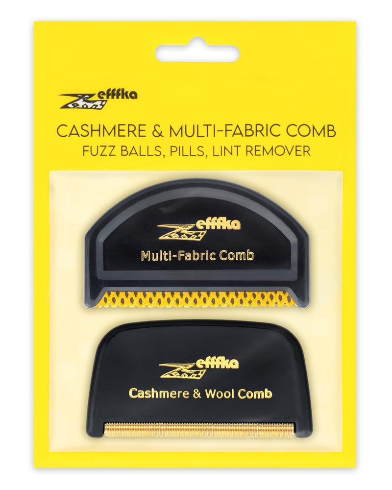 ZEFFFKA Cashmere Fine Wool Clothes Sweater Multi-Fabric Garments De-Pilling De-Fuzzing Comb Lint Fuzz Balls Remover Pills Cleaner and Shaver - Image 1