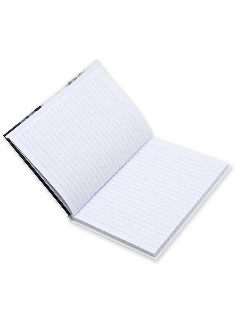 FIS 5 Pieces Hard Cover Notebook 96 Sheets A5 Panda Design - Image 2