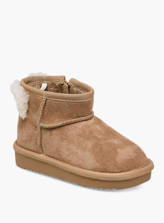 JUNIORS Girls Zip Closure Ankle Boots - Image 2