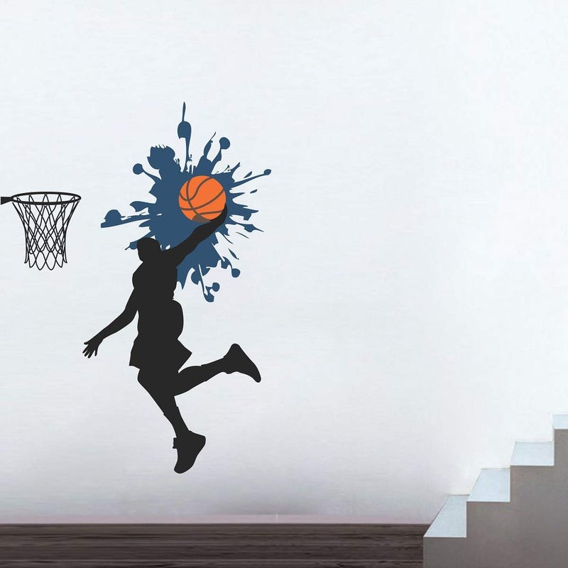 VCREATE DECOR Football Player Wall Sticker Decal PVC VinylSize58 Cm X 64 Cm - Image 3