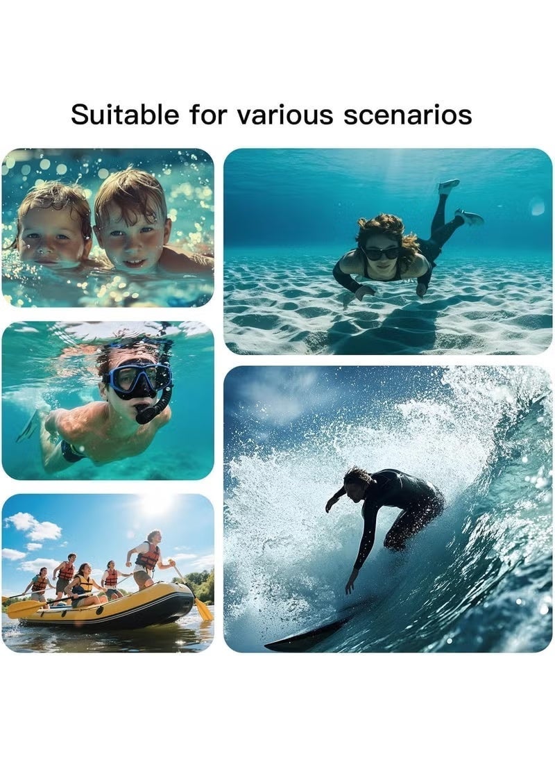 Waterproof Phone Pouch Compatible with iPhone 17/16/15/14/13/12 Pro Max & Galaxy S24+/S23 7in Waterproof Phone Case, IPX8 Beach Travel Must Haves, Lanyard Dry Bag Case, Beach Essential Dry Bag - Image 3