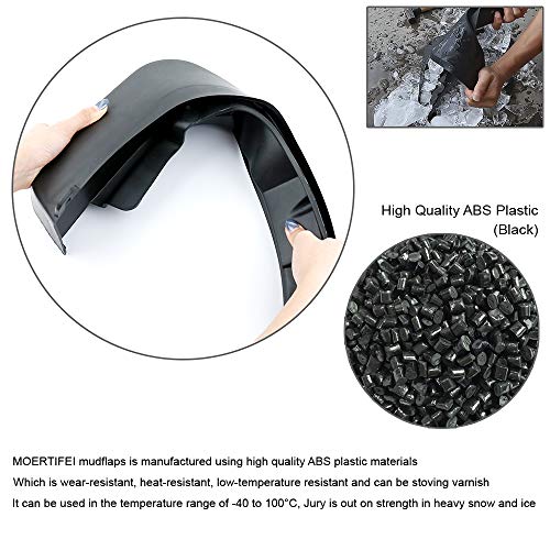 MOERTIFEI Car Mudguard Fender Mud Flaps Splash Guards Compatible with Nissan Kicks 2018 2019 2020 2021 2022 2023 2024 - Image 4