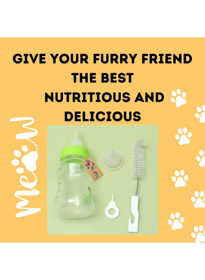 Western Era 150Ml Kitten & Cat Milk Bottle - Easy-To-Clean Design For Hassle-Free Feeding, Travel-Friendly Design, Leak-Proof, Safe And Convenient (150 Ml) - Image 3