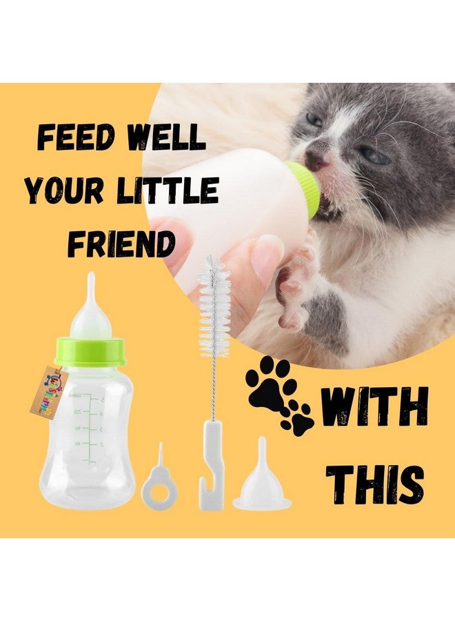 Western Era 150Ml Kitten & Cat Milk Bottle - Easy-To-Clean Design For Hassle-Free Feeding, Travel-Friendly Design, Leak-Proof, Safe And Convenient (150 Ml) - Image 4