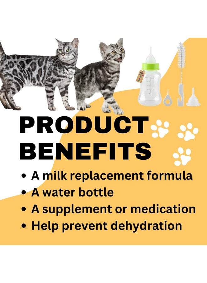 Western Era 150Ml Kitten & Cat Milk Bottle - Easy-To-Clean Design For Hassle-Free Feeding, Travel-Friendly Design, Leak-Proof, Safe And Convenient (150 Ml) - Image 2