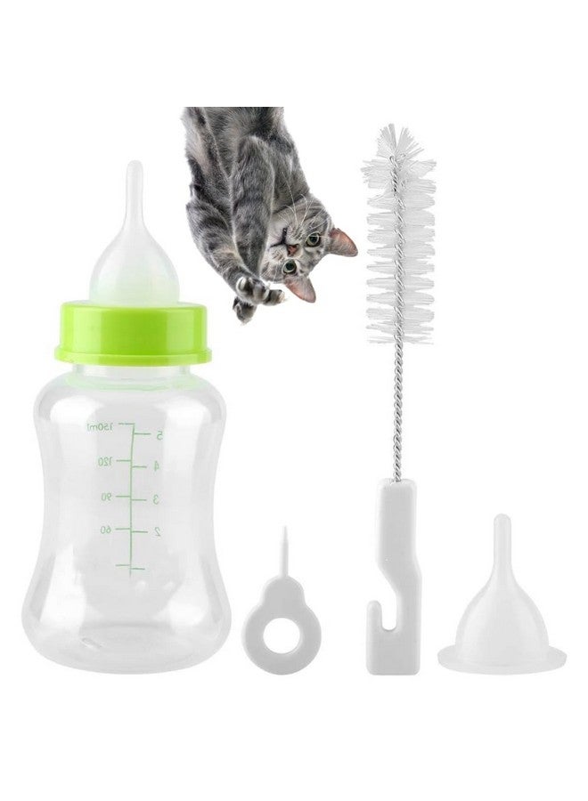 Western Era 150Ml Kitten & Cat Milk Bottle - Easy-To-Clean Design For Hassle-Free Feeding, Travel-Friendly Design, Leak-Proof, Safe And Convenient (150 Ml) - Image 1