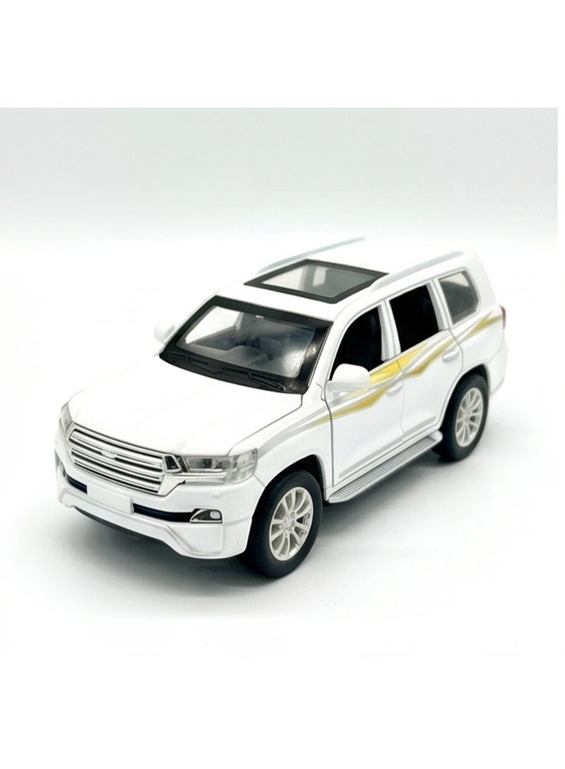 TOY GARDEN 1/32 Diecast Off-Road SUV Model Alloy Toy Car with Sound and Light Features Pull-Back Action Rugged Vehicle for Boys and Collectors High Quality Miniature Car Gift - Image 3
