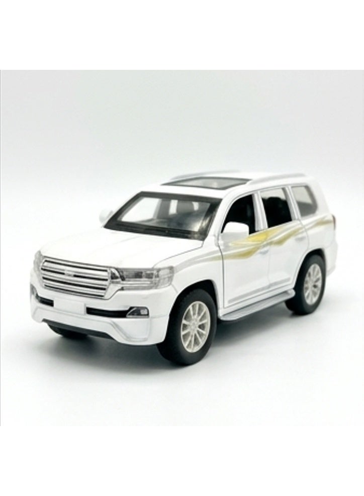 TOY GARDEN 1/32 Diecast Off-Road SUV Model Alloy Toy Car with Sound and Light Features Pull-Back Action Rugged Vehicle for Boys and Collectors High Quality Miniature Car Gift - Image 2