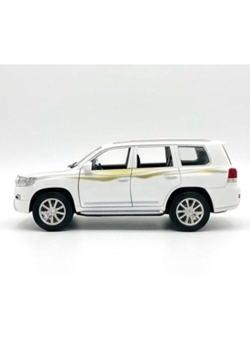TOY GARDEN 1/32 Diecast Off-Road SUV Model Alloy Toy Car with Sound and Light Features Pull-Back Action Rugged Vehicle for Boys and Collectors High Quality Miniature Car Gift - Image 4